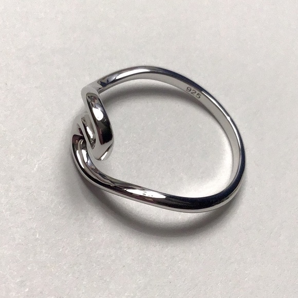 ✨Wave Ring Genuine Sterling Silver - Picture 2 of 3